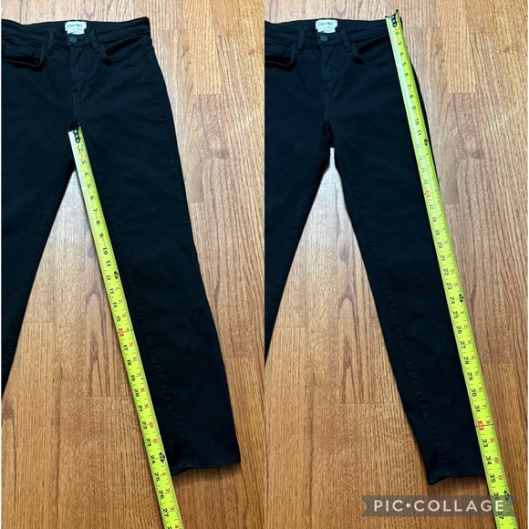 L’Agence Margot Skinny High Rise Jeans in black size 25 - Picture 14 of 15